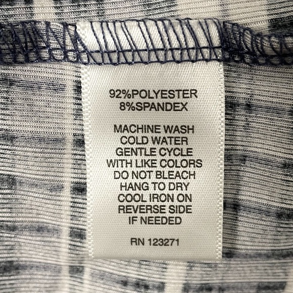 Wishful Park Ribbed Stripe Key Hole Sleeveless Tank NWT Juniors Small Racerback - Picture 7 of 7